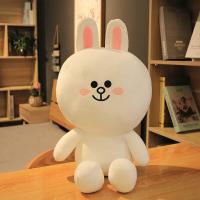 ราคา Ready stock Genuine LINE Friends Brown Bear doll CONY rabbit plush doll girls stuffed toys Birthday Christmas gifts (15261478580)