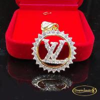 ราคา Inspire Jewelry จี้CN ฝังเพชรCZ งานDesign ตัวเรือนหุ้มทองแท้ 24K ขนาด 2 5 3CM สวยหรู พร้อมกล่องกำมะหยี่หรู (19542146931)