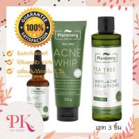 ราคา Plantnery Tea Tree Acne Limited Set Serum Foam Toner ผลิตภัณฑ์ชุดดูแลปัญหาสิว ผิวมัน 3 ชิ้น (16417461415)