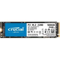 ราคา Crucial P2 500GB 3D NAND NVMe PCIe M 2 SSD Up to 2400MB s CT500P2SSD8 500 GB (13347114811)