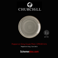 ราคา CHURCHILL Stonecast จานกลม Ceramic COUPE PLATE Made in England (16982191881)