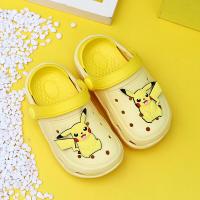 ราคา Pokemon เด็ก Crocs Pikachu Clog รองเท้าแตะที่แสนสบายรองเท้าเด็กวัยหัดเดิน (7994775719)