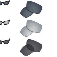 ราคา HOTnewSmarLT 3คู่แว่นตากันแดด Polarized เปลี่ยนเลนส์สำหรับ Oakley Fives Squared Black Shield Silver Solid BlackHotsale (20356024700)