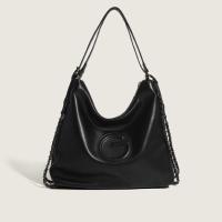 ราคา Small ck female soft leather tote bag new summer 2023 large capacity senior commuter backpack bag chain ndjb238803 (19907094087)