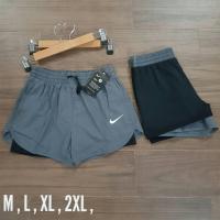 ราคา กางเกงวิ่งออกกำลังกายผู้หญิง กางเกงขาสั้นผู้หญิง กางเกงมีสเตย์ผู้หญิง (20926099149)