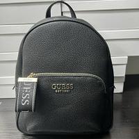 ราคา GUESS Outing Backpack Casual Versatile Letter Ladies Zipper Backpack Trendy Womens Bag Simple (20065264695)