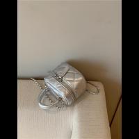 ราคา 2023 กระเป๋าสไตล์ชาแนลแบบพกพาขนาดเล็กสำหรับฤดูร้อนกระเป๋าใบเล็กลายตารางสายโซ่สะพายไหล่สะพายข้างสะพายข้างสะพายข้างสะพายข้างสำหรับผู้หญิง (19874506032)