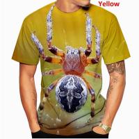 ราคา เสื้อยืดแฟชั่นลายใยแมงมุมสำหรับผู้ชายเสื้อเสื้อยืดขบขันลำลองใหม่ล่าสุดสำหรับฤดูร้อน (19855670173)