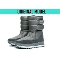 ราคา เบามาก กันน้ำซึมพร้อมลุยหิมะ รองเท้าบูทกันหนาว รองเท้าบูทลุยหิมะ บู๊ทกันหนาวชาย บูทกันหนาวหญิง Snow Boots Size 33 46 (17700245858)