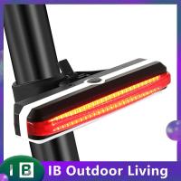 ราคา ขายดี ไฟท้าย USB แบบชาร์จได้จักรยานที่มีประสิทธิภาพลูเมน100 LED 5โหมดกระพริบแถบเรืองแสงติดแขนสำหรับกลางคืนติดตั้งได้ง่ายเพื่อความปลอดภัยในการขี่จักรยานที่ดีที่สุดไฟจักรยานหลังไฟเตือนกับสาย USB (189072