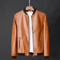 ราคา ZZOOI Leather Jacket Bomber Motorcycle Jacket Men Biker PU Baseball Jacket 2023 Fashion Causal Jaqueta Masculino (18134320171)