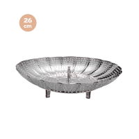 ราคา ตะแกรงนึ่งสแตนเลส ถาดนึ่งอาหาร ซึ่งนึ่ง ที่นึ่งสแตนเลสพับได้ ซึ่งนึ่งอาหาร ตะแกรงล้างผักผลไม้ ตะแกรง ถาดนึ่งอเนกประสงค์ เครื่องครัว (13548292374)