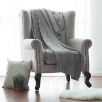 ราคา Purple Throw Blanket for Couch Sofa Grey Soft Plush Velvet Flannel Blanket for Living Room Fuzzy Lightweight Microfiber Throw (10619825838)
