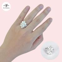 ราคา ฮักเงินน่านพร้อมจัดส่ง แหวนเงินแท้ 92 5 แหวนดอกไม้เงินแท้ 925 Silver ring S925 เครื่องเงินเมืองน่าน เงินน่าน แหวนสวยๆ (20816520003)