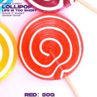 ราคา อมยิ้ม อมยิ้มสายรุ้ง 17g 50g แฟนทาเซียเรนโบว์ ไซส์ใหญ่ Rianbow Candy Lollipop แคนดี้สายรุ้ง อมยิ้มขนาดใหญ่ ขนมยุค 90 (17384047476)