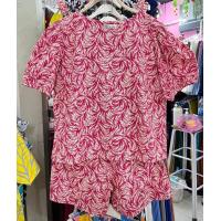 ราคา Bonus rv ชุดเซ็ทผ้าคอตตแนญี่ปุ่น กางเกงขาสั้น แขนตุ๊กตา เสื้อคอปาด ชุดเซ็ทผ้าคอตตอนญี่ปุ่นพิมพ์ลายดอก Bonus by Ananya ชุดเซ็ทใส่สะบาย ใส่ไม่ร้อน ชุดเซ็ทใส่เที่ยว ชุดเซ็ทแฟชั่น อก46 (20197984159)