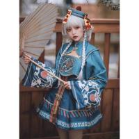 ราคา ชุดคอสเพลย์ Animes แวมไฟร์ โลลิต้า ลิตเติ้ลซอมบี้เป็นชุดเดรสสั้นสวยน่ารัก Little Zombie Lolita Dress (20537173988)