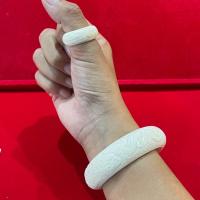 ราคา กำไล แหวน งาชอ แท้แน่นอน แกะลายมังกรคาบแก้ว แท้แน่นอน (20493679194)