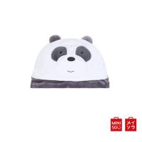 ราคา หมอนผ้าห่ม Mini shop ส่งฟรีทั่วประเทศ ผ้าห่มคลุมตัว WeBareBears ผ้าห่มฮู้ด (20487008379)
