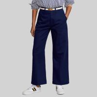 ราคา Sale Polo Ralph Lauren กางเกงผู้หญิง Pants Chino Wide Leg Pant รุ่น WMPOPNTNDL20097 สีฟ้า (20853508659)
