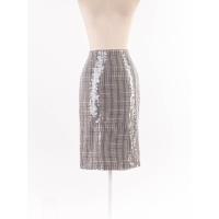 ราคา jaspal กระโปรงผ้าพิมพ์ลายตาราง ดีเทลปักเลื่อมสีใส ซิปหลังมีซับใน ป้ายแบรนด์ระบุไซส์XS Preloved (20663661015)