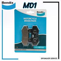 ราคา Bendix ผ้าเบรค Honda Beat CB125 CB250 Rebel Cela NSR Dash LS125 Wave100 110 Beat ดิสเบรคหน้า MD1 (7137462632)