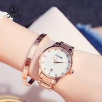 ราคา Guou 8186แฟชั่นนาฬิกาผู้หญิงแฟชั่นผู้หญิงสไตล์เรียบง่ายลำลองนาฬิกาควอตซ์สตรีนาฬิกาคู่รัก (20399703872)