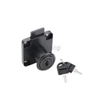 ราคา Chang บล๊อคกุญแจล็อคบานลิ้นชัก กุญแจลิ้นชัก เฟอร์นิเจอร์ทั่วไป สีดำ Drawer lock (20330078463)