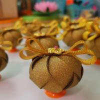 ราคา เหรียญโปรยทานย่ามพระ 20 ชิ้น พร้อมเหรียญ 1 บาทข้างใน (16757681577)