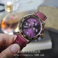 ราคา GUOU นาฬิกาแฟชั่นผู้หญิง8116ปฏิทินท้องถิ่นสายหนังทองคำสีกุหลาบหลายเข็มย้อนยุคหน้าปัดขนาดใหญ่นาฬิกาสุภาพสตรีกันน้ำได้ (17507231311)