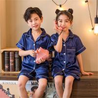 ราคา ชุดนอนเด็กแขนสั้นขาสั้น ชุดนอนเด็กโต ชุดนอนเด็กผ้าซาติน ชุดนอนผ้าลื่น ชุดนอนเด็ก ชุดนอนเด็กชาย ชุดนอนเด็กหญิง (8407635344)