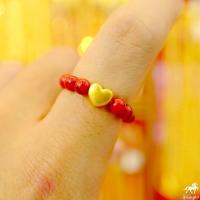 ราคา แหวนหัวใจทอง หินแท้ น้ำหนักทอง 0 1 กรัม ทองคำแท้ 99 99 24K (16435649133)