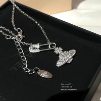 ราคา Vivienne Westwood Saturn เข็มกลัดสร้อยคอเงินติดไหปลาร้าราชินีเพชรวิบวับหวานและเท่เทรนด์ใหม่สไตล์อังกฤษ (20638776267)