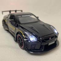 ราคา รถโมเดลเหล็ก นิสสัน GTR Nissan GTR มีไฟ มีเสียง สวยมาก สเกล 1 32 ยาว 15 cm บริการเก็บเงินปลายทาง (15982249428)