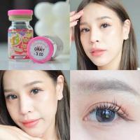 ราคา คอนแทคเลนส์ รุ่น mini Dreamy Kitty Kawaii มีสี เทา ตาล มีค่าสายตา (19608388987)