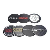 ราคา 4PCS LOT Car Racing 50MM Wheel Cover Cap Sticker RAYS VOLK VR Logo Emblem Badge Wheel Center Stickers WORK EMOTION VS Rim Hub Caps Sticker (19150878150)