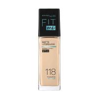 ราคา Maybelline New York Fit Me Matte Poreless Liquid Foundation Matte Foundation Oil Control Foundation Foundation With SPF 30 ml (14449370705)
