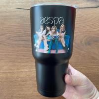 ราคา แก้วเยติ แก้วเก็บความเย็น ร้อน ถ้วย สแตนเลส 30oz 900ml BTS STRAY KIDS BLACKPINK AESPA TREASURE GOT7 JACKSON MARK (17684829672)