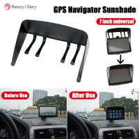 ราคา 1Pcs ใหม่ Universal GPS นำทางอุปกรณ์เสริม7นิ้ว GPS Universal Sunshade Sunshine Sun Shade GPS หน้าจอ Visor Hood Block (14904505668)