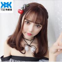 ราคา TSE วิกผมยาวตรงยาวประบ่าวิกผมลอนลอนใหญ่ฟูน่ารัก 45 ซม SW52 (4658302178)