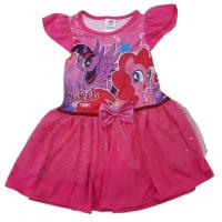ราคา เสื้อผ้าเด็กลายการ์ตูนลิขสิทธิ์แท้เด็กผู้หญิง Dress ชุดเดรส เสื้อแขนสั้น ชุดกระโปรง เสื้คอกลม My Little Pony Girl T Shirt MLP215 มายลิตเติ้ลโพนี่ BestShirt (14921029065)