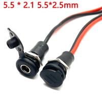 ราคา ปลั๊ก1ชิ้นตัวจ่ายไฟ DC ตัวเมียพร้อมสายเคเบิลแบบมีสาย5 5 2 1 5 5 2 5มม หัวต่อปลั๊กสูงตัวเชื่อมต่อปลั๊กไฟตัวเมียตัวผู้ทั้งหมด (20292850250)