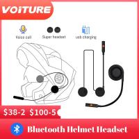 ราคา Voiture Motorcycle Accessories Helmet Intercomunicador Intercom Headset Waterproof Microphone Helmet Moto Bluetooth 5 0 Headset (12138870819)