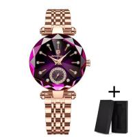 ราคา POEDAGAR Watch for Women Luxury Jewelry Design Rose Gold Steel Quartz Wristwatches Waterproof Fashion Swiss Brand Ladies Watches (20009710728)