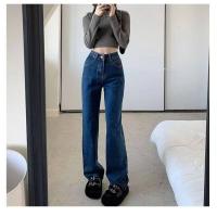 ราคา 882 sweet กางเกงยีนส์ขายาวทรงกระบอกขาไม่บาน สีขาว ไซด์m XXL วินเทจ คุณภาพสูง เนื้อผ้าดีระบายอากาศใส่สบาย (19967669248)