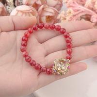 ราคา สร้อยข้อมือหินสตอเบอรี่ ควอตซ์ กำไลหินมงคล หินนำโชคเรื่องความรัก ใส่เสริมดวง เสริมทุกๆด้าน พร้อมส่ง (7624038018)