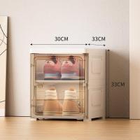 ราคา MUSHIQI กล่องใส่รองเท้า กล่องเก็บรองเท้า ชั้นวางรองเท้า กล่องวางรองเท้า กล่องรองเท้า กล่องใส่รองเท้าพลาสติก กล่องรองเท้าพลาสติก มีฝาเปิด ปิด ซ้อนได้ กล่องอเนกประสงค์ ฝาเปิด ปิดได้ พลาสติกคุณภาพดี แข็ง