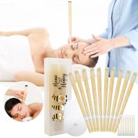 ราคา เทียนไขขี้ผึ้งสำหรับหูขี้ผึ้งเทียนแบบธรรมชาติสำหรับหูเทียนกำจัดขี้หูเทียนสำหรับทำความสะอาดหูเทียนกำจัดหูเทียนแบบดูดน้ำยาขจัดขี้หูหู (20703650605)