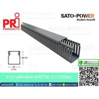 ราคา รางวายดัก NANO WD4060NANO 40x60 ยาว 30ซม 50ซม 99ซม รางเก็บสายไฟ สีเทา แบบทึบ รางครอบสายไฟพลาสติก (20654732776)