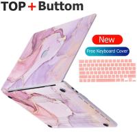 ราคา เคสแข็งเนื้อด้านลายหินอ่อนดีไซน์ใหม่สำหรับ M1 2023 Macbook Air เคส M2 A2681 A2337ฝาครอบป้องกันกระเป๋าแล็ปท็อปเรตินา13 14 15 16นิ้ว A2780 A2779 Pro 13 14พิมพ์สองด้าน (18793768552)